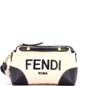 Fendi Logo By The Way Satchel Canvas #241937F12B